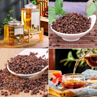 Ngũ vị tử 100g, hạt ngũ vị đỏ đẹp, nguyên chất, sạch, không lẫn tạp chất - Tổng Kho Sỉ Thảo Dược