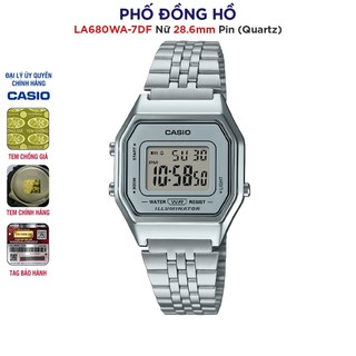 Đồng hồ nữ casio anh khuê la680wa-7df chính hãng