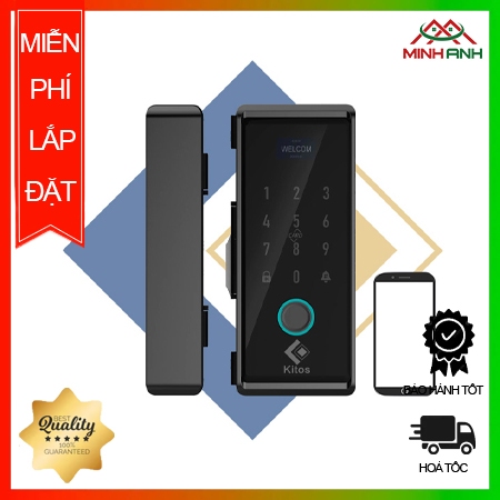 Khoá thông dành cho cửa kính thuỷ lực KITOS KT GL60 PLUS