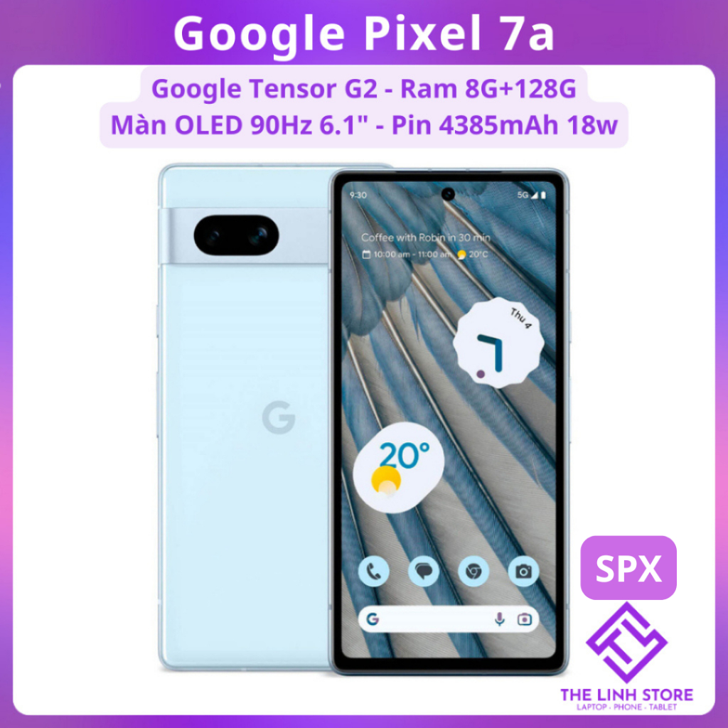 [Máy Cũ] Điện thoại Google Pixel 7a (SPX) - Màn 6.1 inch OLED 90Hz ram 8G 128G | BigBuy360 - bigbuy360.vn