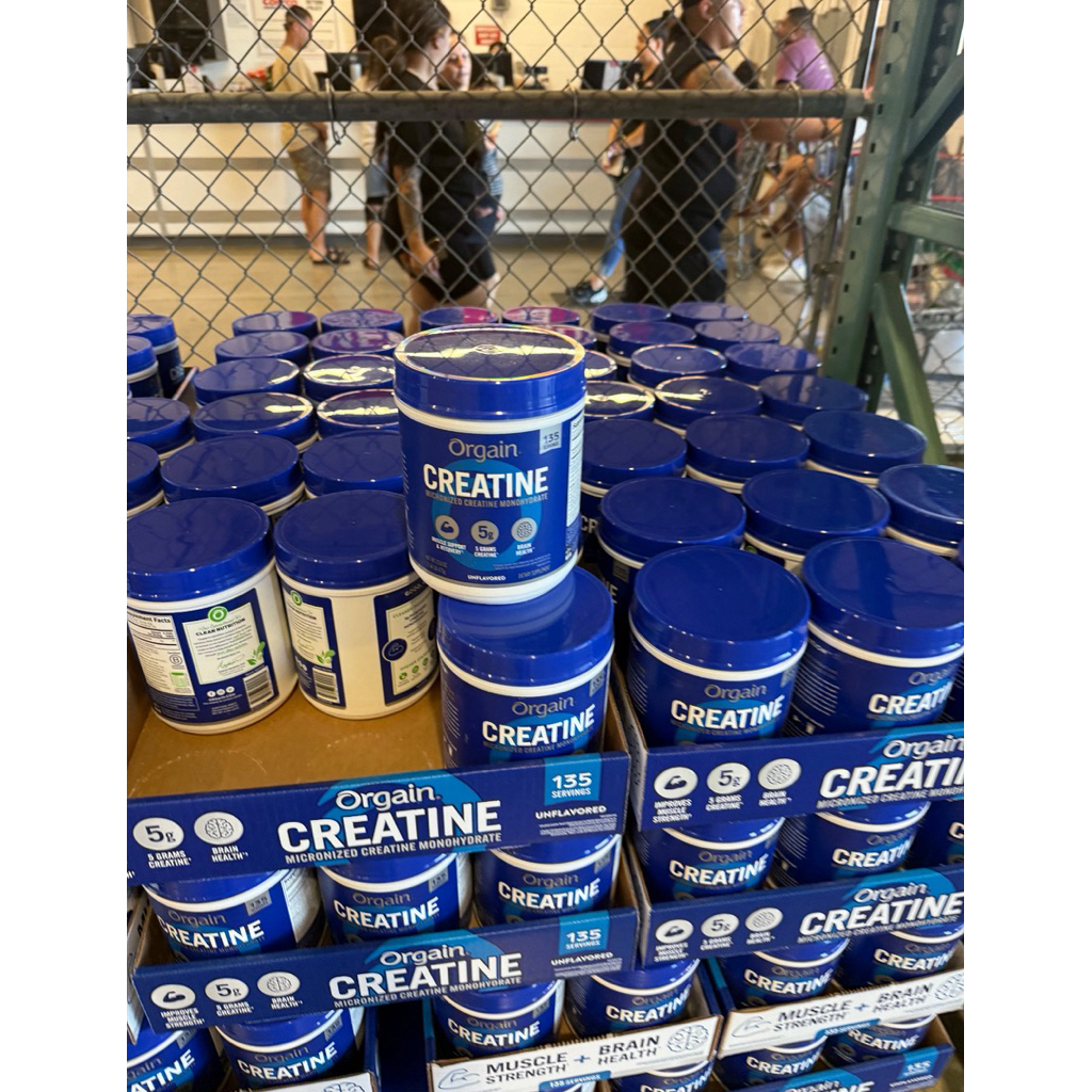 Bột Orgain Creatine Micronized Creatine Monohydrate, Tăng Sức Mạnh, PUMP Cơ |