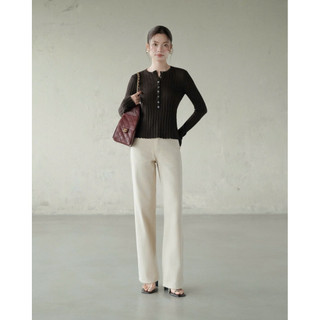  RUBIES Quần Dài Nữ Raw Jeans 