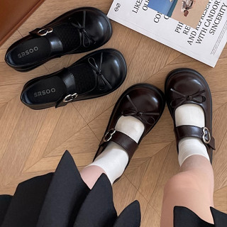   FORM RỘNG LÙI 1SZ Giày Búp Bê Nữ Đế Mềm Quai Ngang Khóa Cài – Hottrend 2025 Đi Làm Đi Chơi H2510 