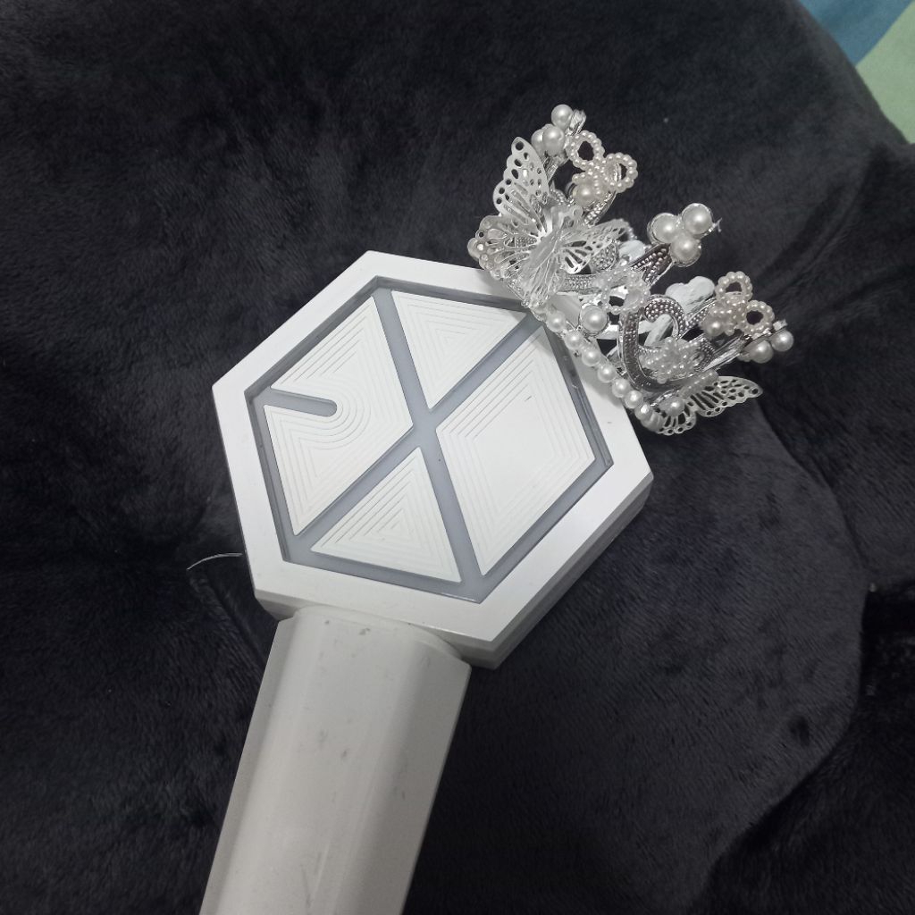 VƯƠNG MIỆN LIGHTSTICK BƯỚM NGỌC - Vương miện lightstick ENHYPEN BND TXT BTS EXO TWS SKZ ILLIT IVE ID