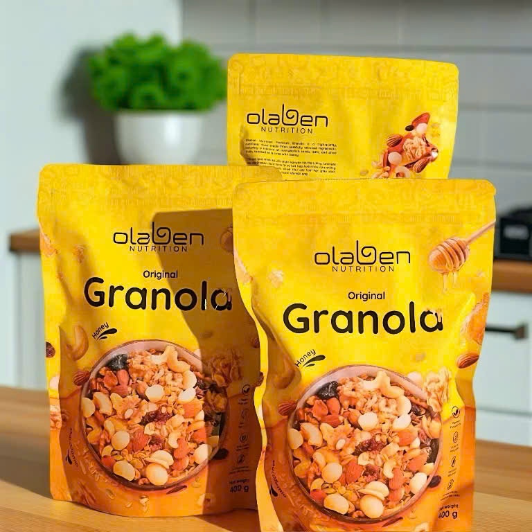 ✅ [OLABEN] Túi Granola 400g Siêu Hạt Vị Truyền Thống-Ngũ Cốc Dinh Dưỡng OLABEN NUTRITION