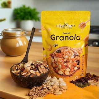 ✅  CHÍNH HÃNG  Hạt ngũ cốc Granola Olaben Nutrition 400gam 