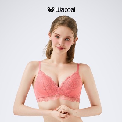 Áo lót Wacoal IPB3302 Trendy Bra không gọng nâng vừa mút mỏng < 1cm gom ngực tạo khe bralette PB3302 68HK smart size