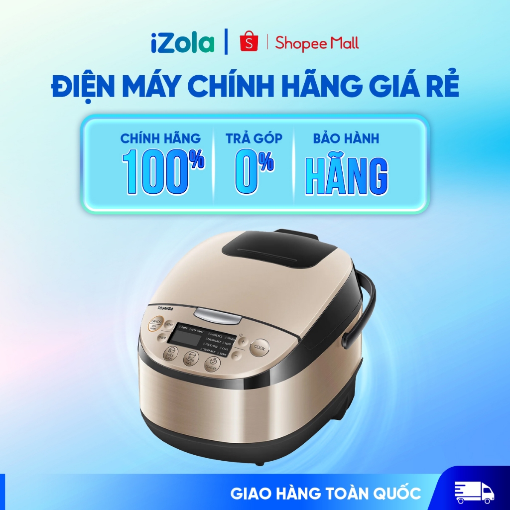 RC-18DR3PV(G) - Nồi Cơm Điện Toshiba RC-18DR3PV(G) 1.8 Lít - Hàng chính hãng