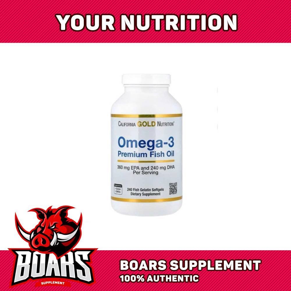 Dầu Cá California Gold Nutrition Omega 3 – Hỗ Trợ Tim Mạch