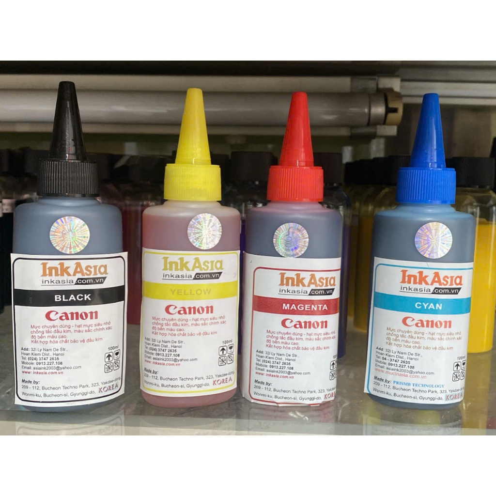 Mực in màu cho máy in Canon G1010- G2010- G3010