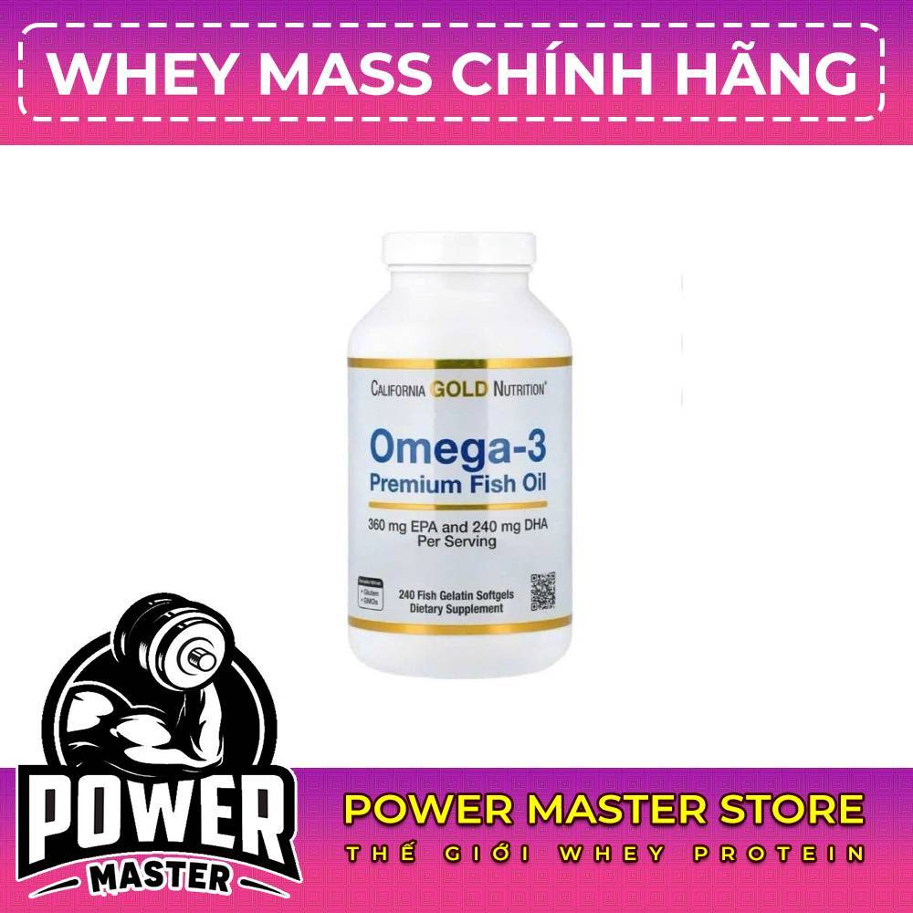 California Gold Nutrition Omega 3 – Hỗ Trợ Tim, Não, Thị Lực, Da Và Khớp