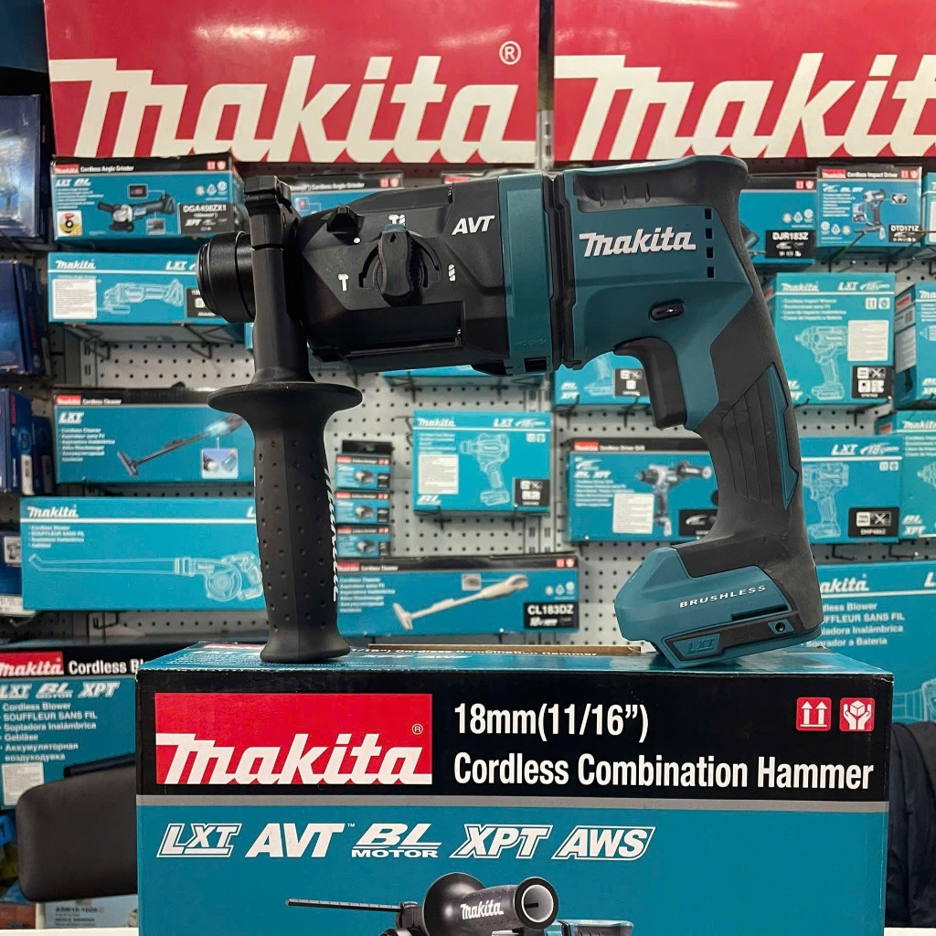 MÁY KHOAN BÊ TÔNG DÙNG PIN 18V MAKITA DHR182Z (CHƯA PIN&SẠC) CHÍNH HÃNG