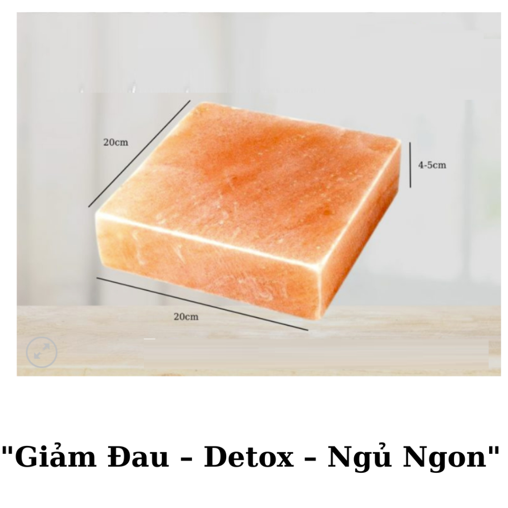 Đá Muối Xông Hơi Himalaya Tự Nhiên | Viên Đá Muối Nguyên Chất Cho Spa/Xông Đá/Thư Giãn