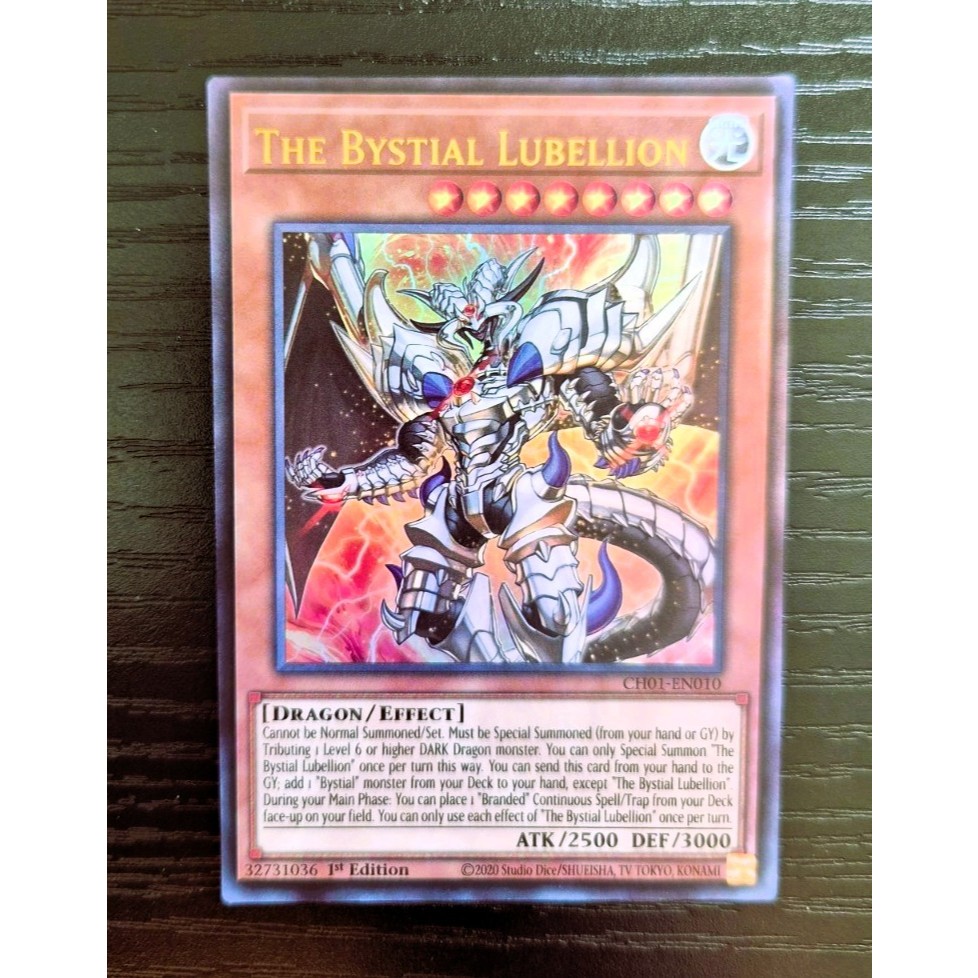 common ae [ Dưa Hấu Yugioh] Lá bài thẻ The Bystial Lubellion MONS