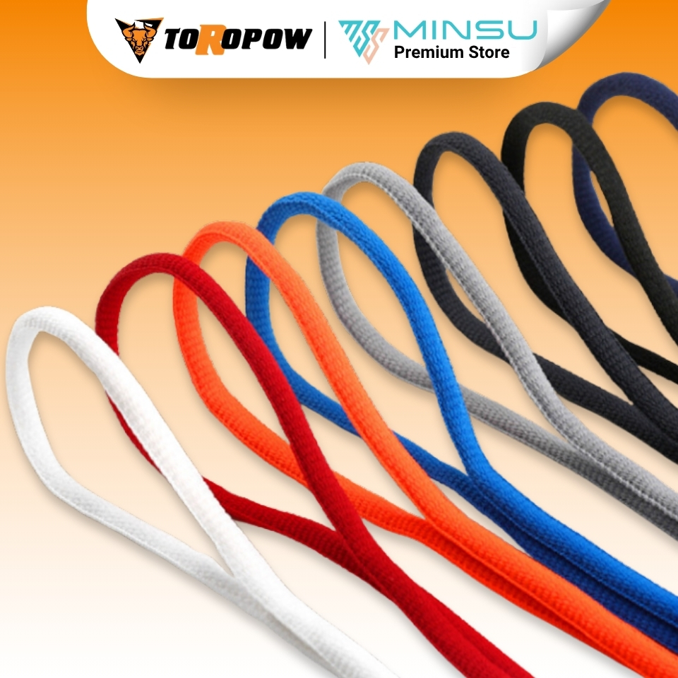 Dây Giày Thể Thao Sneaker Tròn MINSU M0201 120cm với 10 Màu Nổi Bật Cho Bạn Chọn Shoelaces Phụ Kiện Giày
