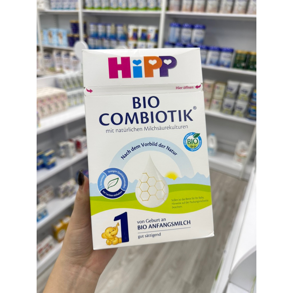 Sữa Hipp Bio Combiotik nội địa Đức đủ số 1,2,3 cho bé