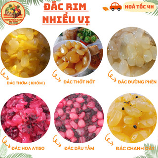  Đác Rim Nhiều Vị Khóm  Chanh Dây Thốt Nốt Đường Phèn Tắc Khóm Atiso  Dâu Tằm Hủ 500gr Topping Ăn Vặt - Mẹ Kem 