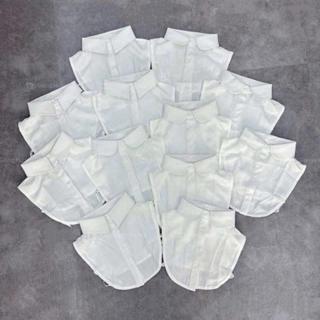  A991- tomnaukid  Cổ áo sơ mi cho bé trai bé gái phối đồ xinh cho bé size từ 9-40Kg 