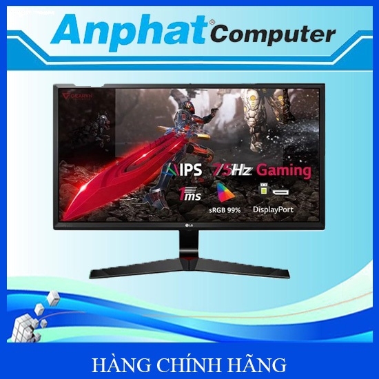Màn Hình Gaming LG 27MP59G-P 27" FullHD/1ms/75Hz/FreeSync/IPS - Hàng Chính Hãng - Bảo hành 24 tháng