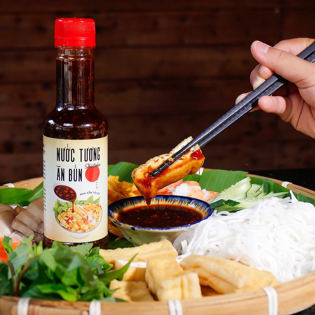 Nước Tương Ăn Bún Pha Sẵn Ăn Liền Làng Chài Xưa 270g  - Nguyên Liệu Tươi Thơm Ngon Đặc Biệt