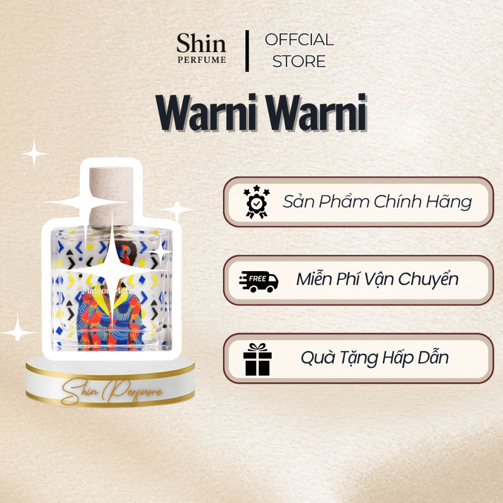 [5/10ml] Warni Warni| Nước Hoa Unisex |Mẫu Thử|Shin Perfume