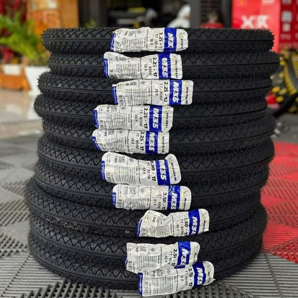 Vỏ Michelin Gai M35 size 2.25 2.50 xe số Wave Dream Future Cub