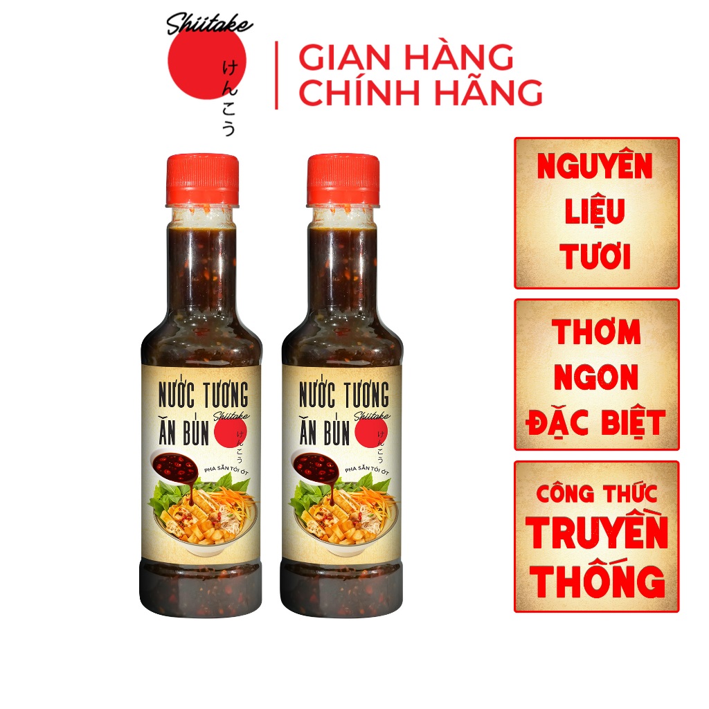 COMBO 2 CHAI Nước Tương Pha Sẵn Tỏi Ớt Ăn Liền Làng Chài Xưa 270g Ăn Bún Rất Ngon - Nguyên Liệu Tươi Thơm Ngon Đặc Biệt