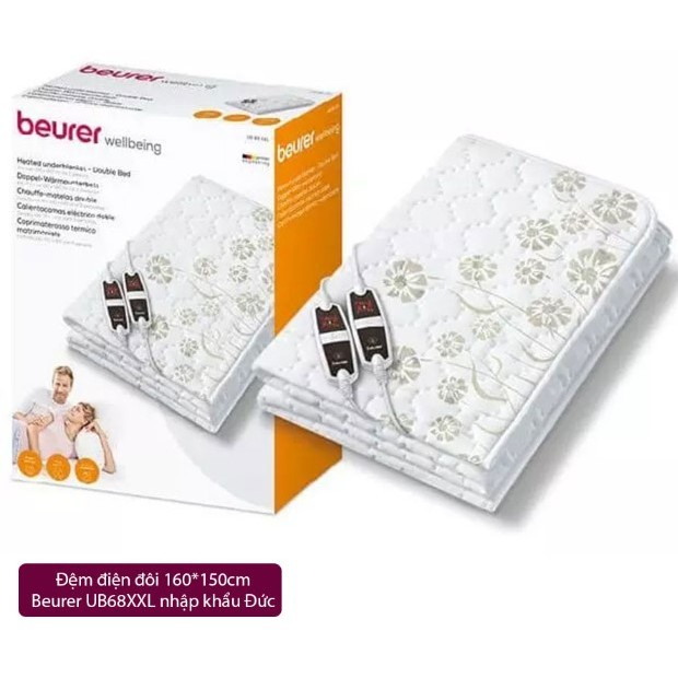 Đệm Điện Beurer TS26 / Beurer UB68XXL / Beurer TS19, Nhập Đức, BH 24 Tháng, Shop Hàng Đức