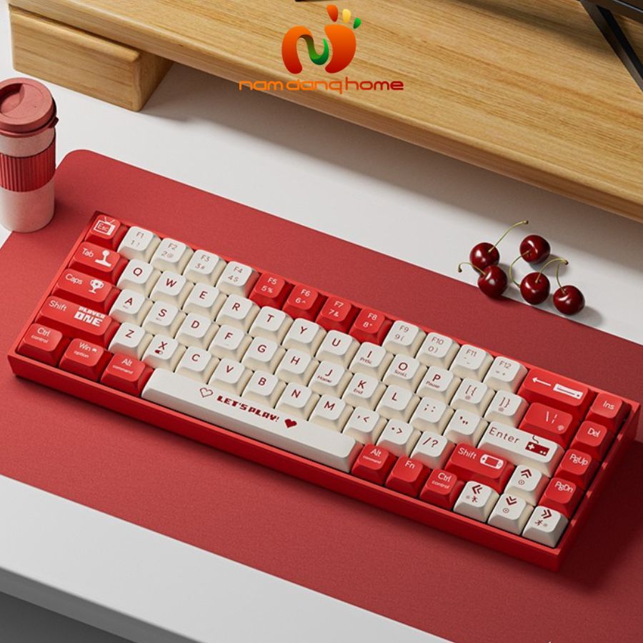 Bàn Phím Cơ Có Dây AJAZZ AK680 - Bàn Phím Gaming Đèn LED Rainbow Độc Đáo