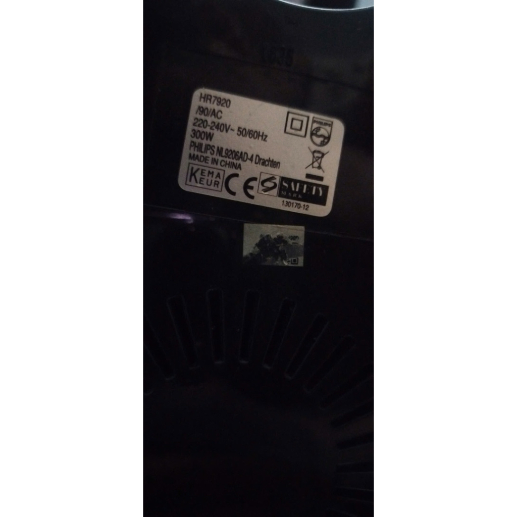Dây curoa máy nhồi bột Philips HR7920 3