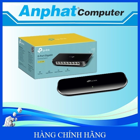 Switch TP-Link TL-SG1008D 8 Port 1GB - Hàng Chính Hãng