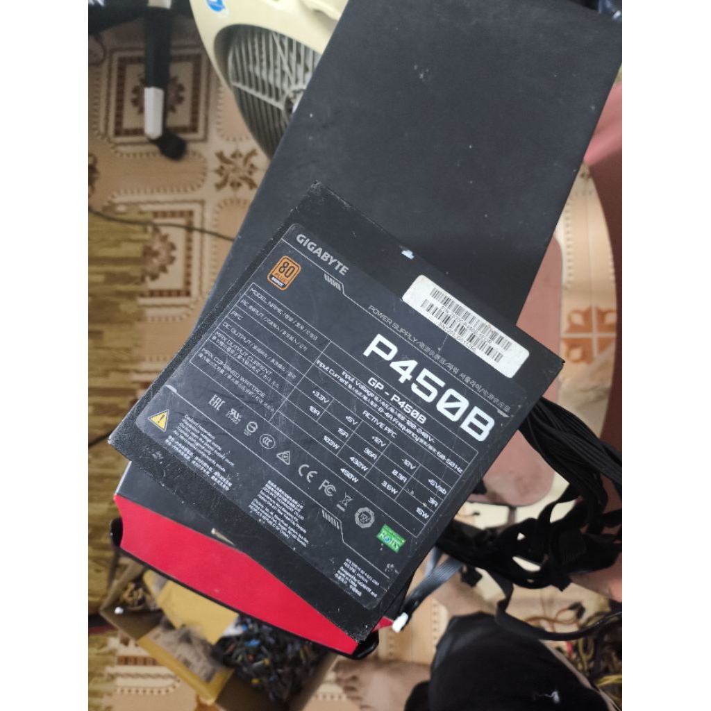 nguồn gigabyte 450w 80plus
