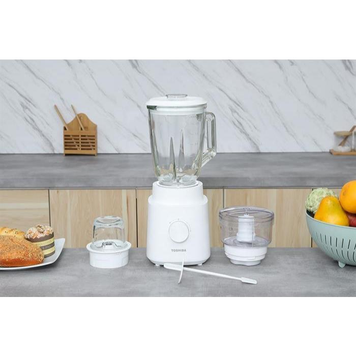 Máy Xay Sinh Tố Toshiba BL-70GR1UV / BL-70GR2UV 600W – 2/3 Cối Thủy Tinh, Lưỡi Kép 4 Cánh,Chính Hãng