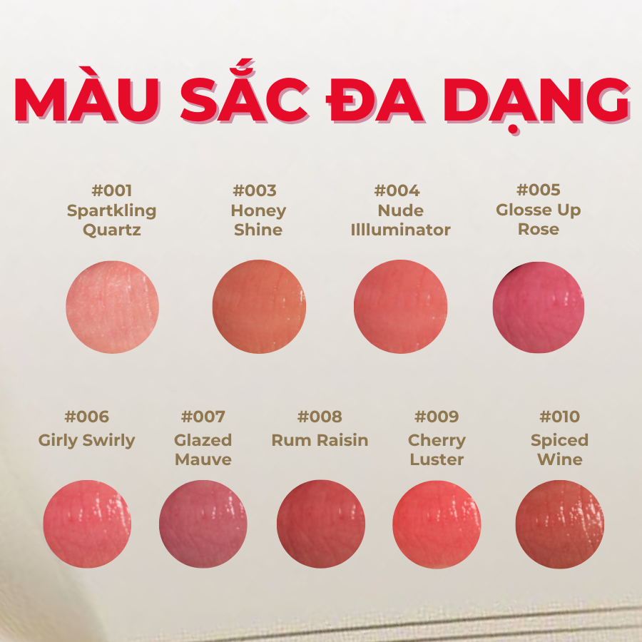 [PHIÊN BẢN MỚI] Son Bóng Dưỡng Super Lustrous Glass Shine Balm  (3.1g) | BigBuy360 - bigbuy360.vn