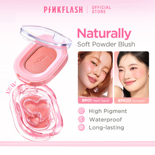  PINKFLASH Phấn má hồng trang điểm làm đẹp sắc tố cao tự nhiên 1.5g 
