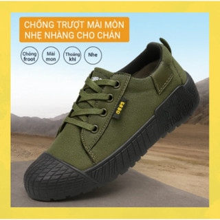  Giày bảo hộ lao động nam,Đế cao su dày,chống mài mòn,chống mùi,Thoáng khí,cỡ38-45 