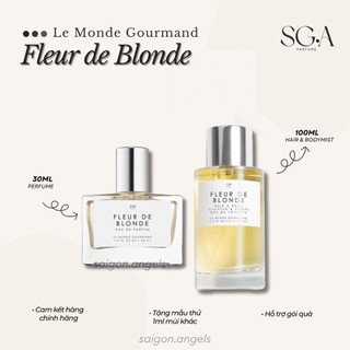 Nước hoa Fleur De Blonde • Le monde gourmand • Perfume 30ml - Bodymist 100ml