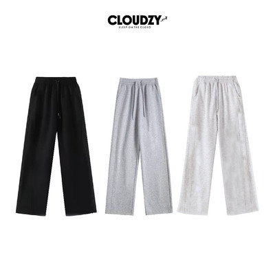 Quần dài nam basic thời trang local brand CLOUDZY ống rộng streettwear form rộng TAG PANTS