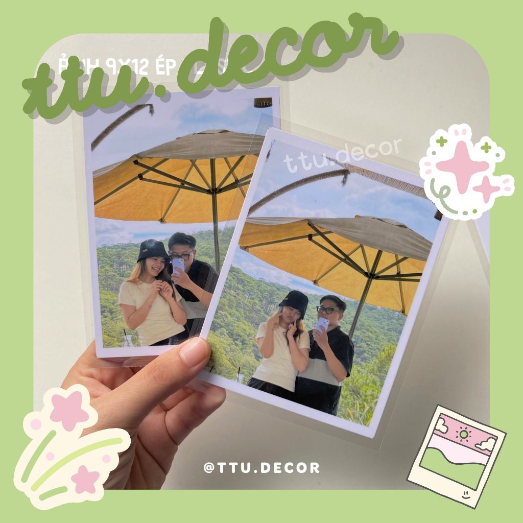 In Ảnh nhiều size, ảnh ép plastic siêu bền, ảnh cute 6x9 9x12 10x14 - ttu.decor - IN TỪ 20 TẤM