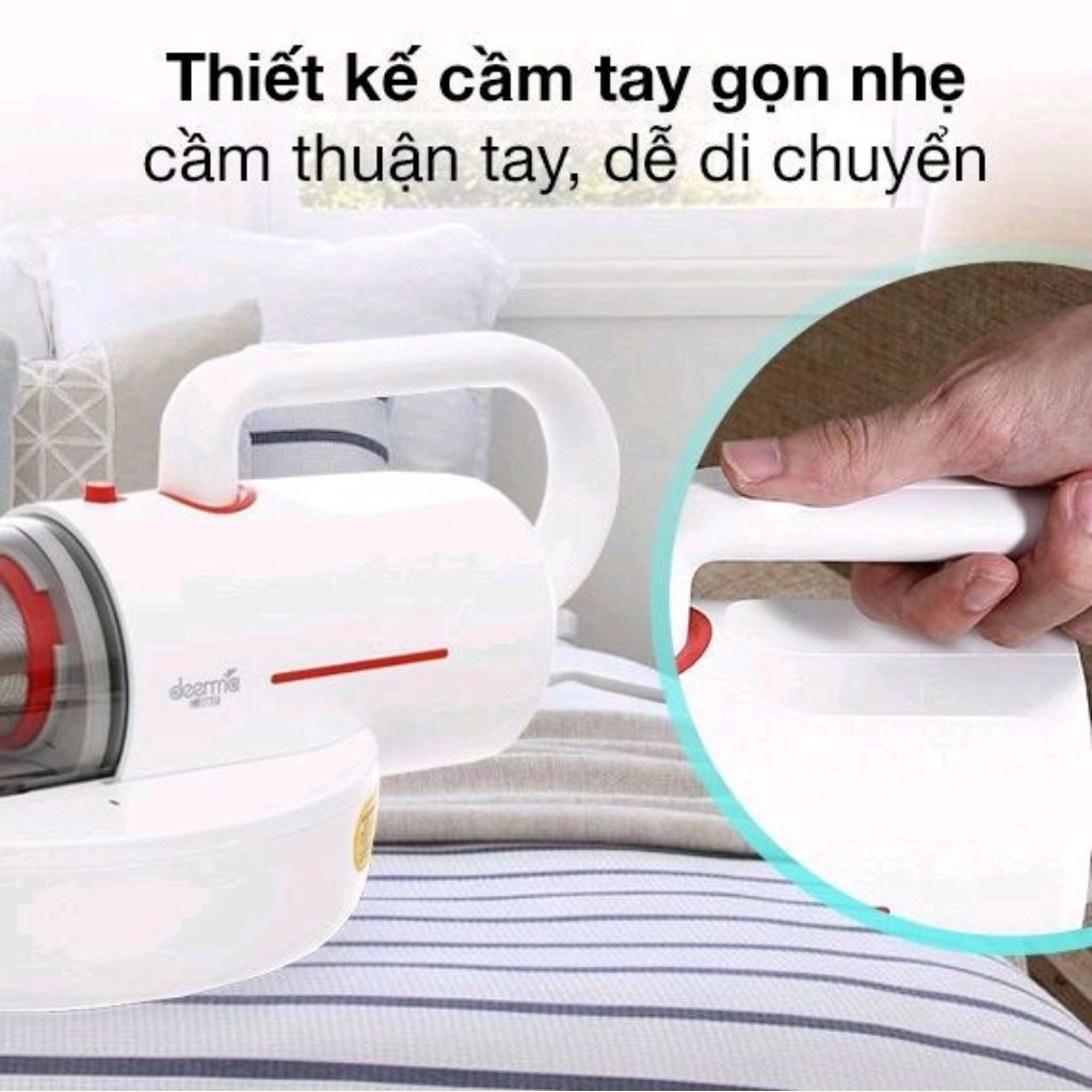 Máy hút bụi đệm giường Deerma [ Mới 97% có trầy xước ]