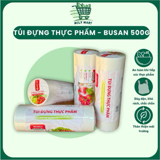  Túi Đựng Thực Phẩm Sinh Học Tự Hủy Busan Wrap - Cuộn Túi Bọc Đựng Thức Ăn Tủ Lạnh Bảo Quản Sạch Sẽ 