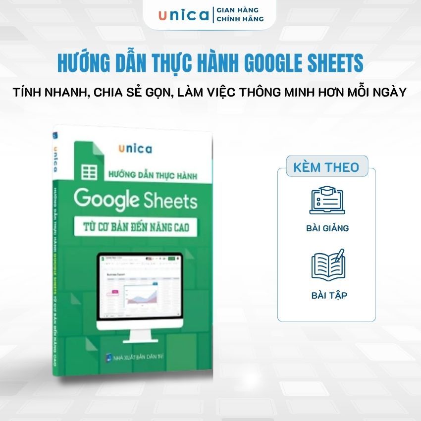 Sách Hướng dẫn thực hành Google Sheets từ cơ bản đến nâng cao