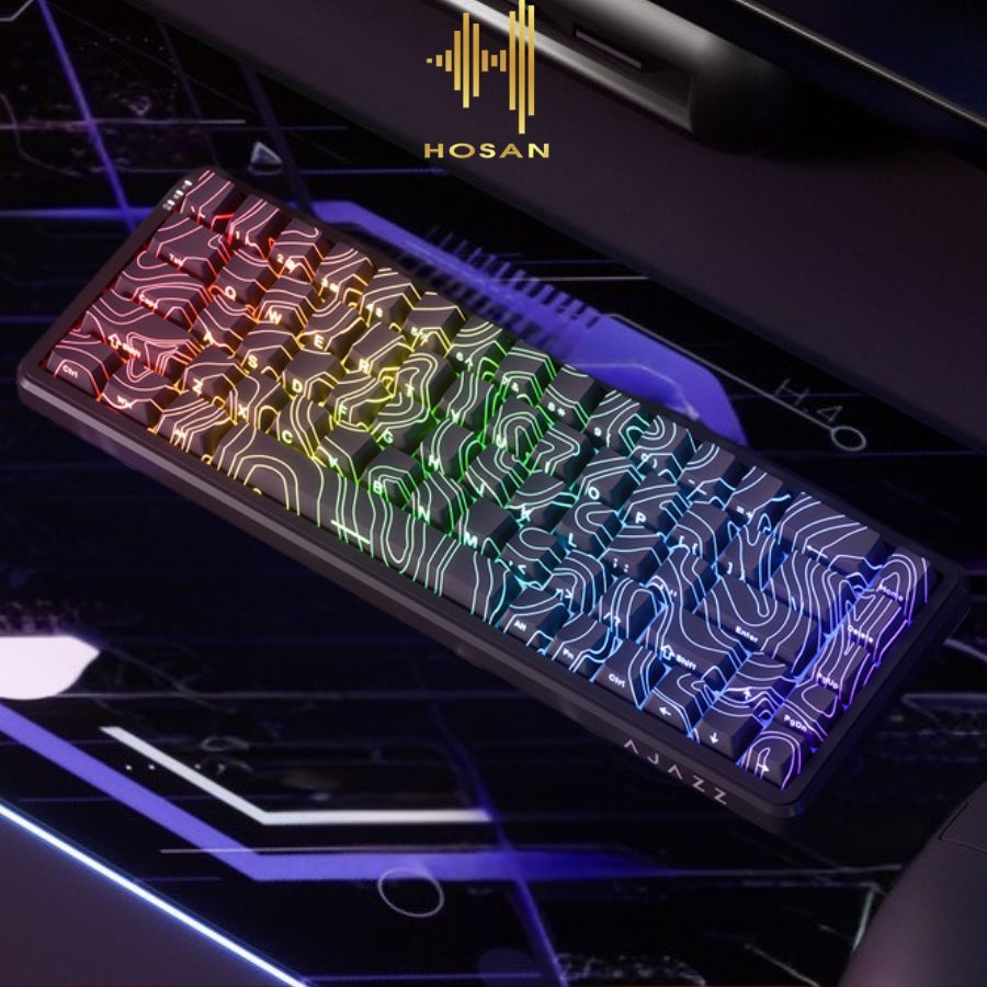 Bàn Phím Cơ HOSAN AJAZZ AK680 Max Độ Chính Xác 0.01mm Và Độ Trễ Cực Thấp