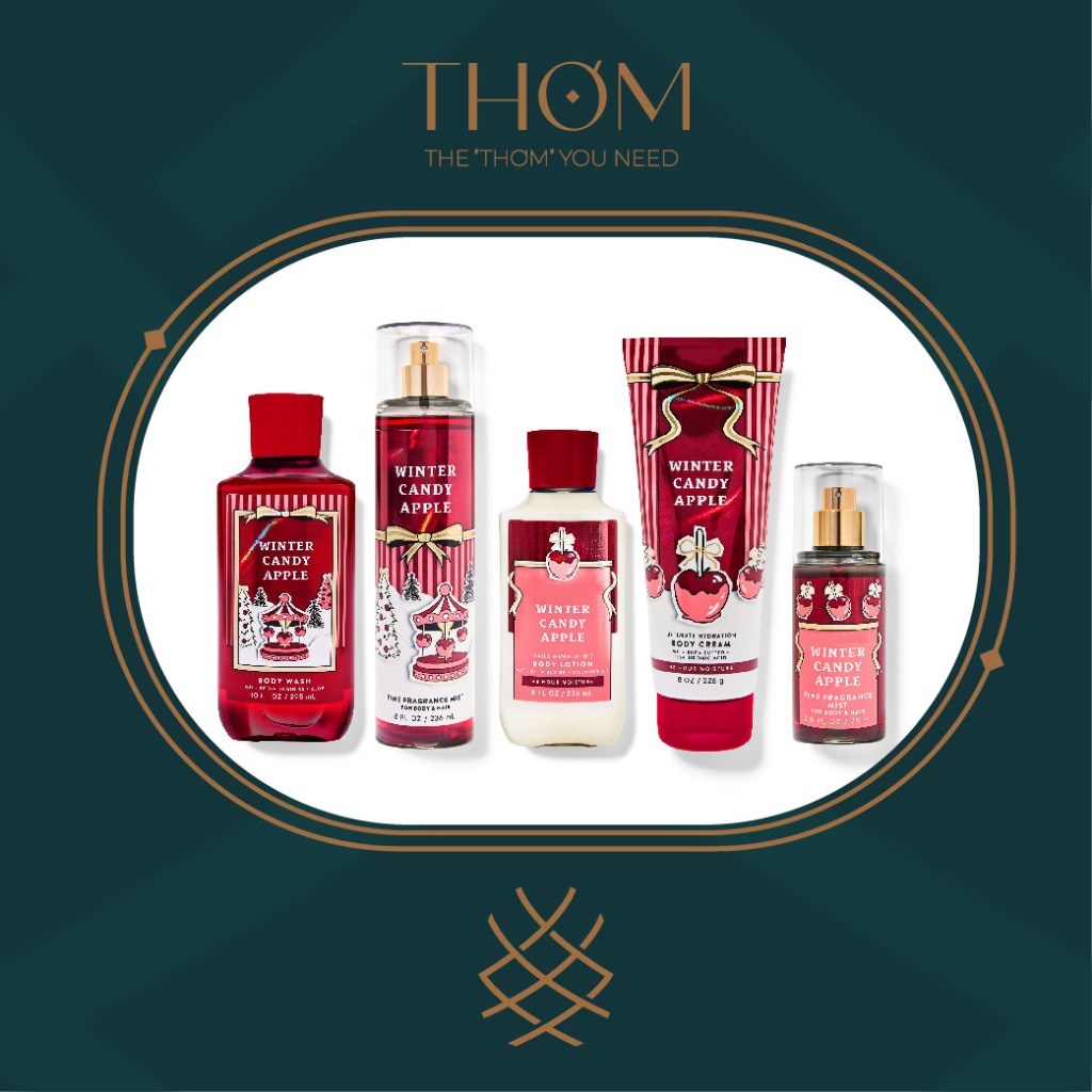 [ CHRISTMAS ] WINTER CANDY APPLE | Xịt Thơm Toàn Thân Body Mist