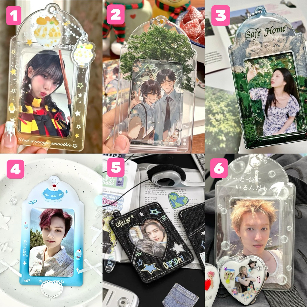 [SẴN] Tổng Hợp Holder Đựng Card Kèm Móc Treo Nhiều Ver Size Vừa Tất Cả Card