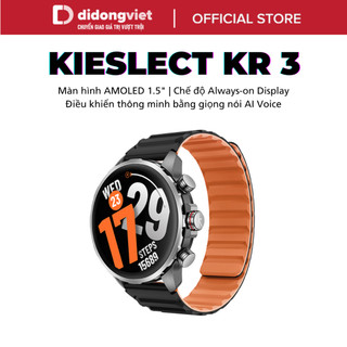  Đồng hồ thông minh Kieslect KR 3 | Màn hình AMOLED 1.5" - Điều khiển bằng AI Voice - Bảo hành 12 tháng 