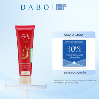Sữa rửa mặt tinh chất hồng sâm hỗ trợ làm sáng da - My Gold Korea Red Gingseng 130ml