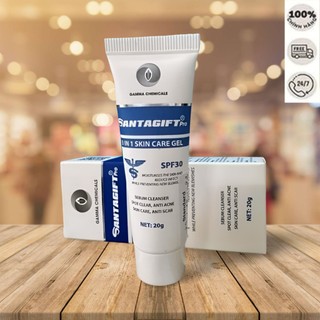  Kem giảm thâm SANTAGIFT 20g Gel giảm mụn trứng cá ngừa thâm mờ sẹo dưỡng da trắng sáng 