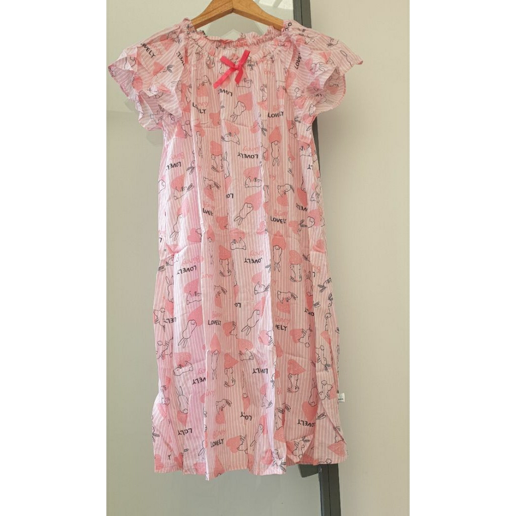 (size 120-140) Đầm lanh mặc mát xuất Hàn dư, Moonya