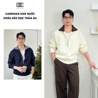  CARDIGAN NAM HÀN QUỐC ĐỘC MENSWEAR KÉO KHÓA - AKL67 